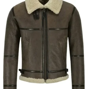Air Force SF Flying Bomber Lambskin Leather Jacket
