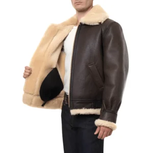 Shearling Classic Sheepskin B3 Bomber Jacket